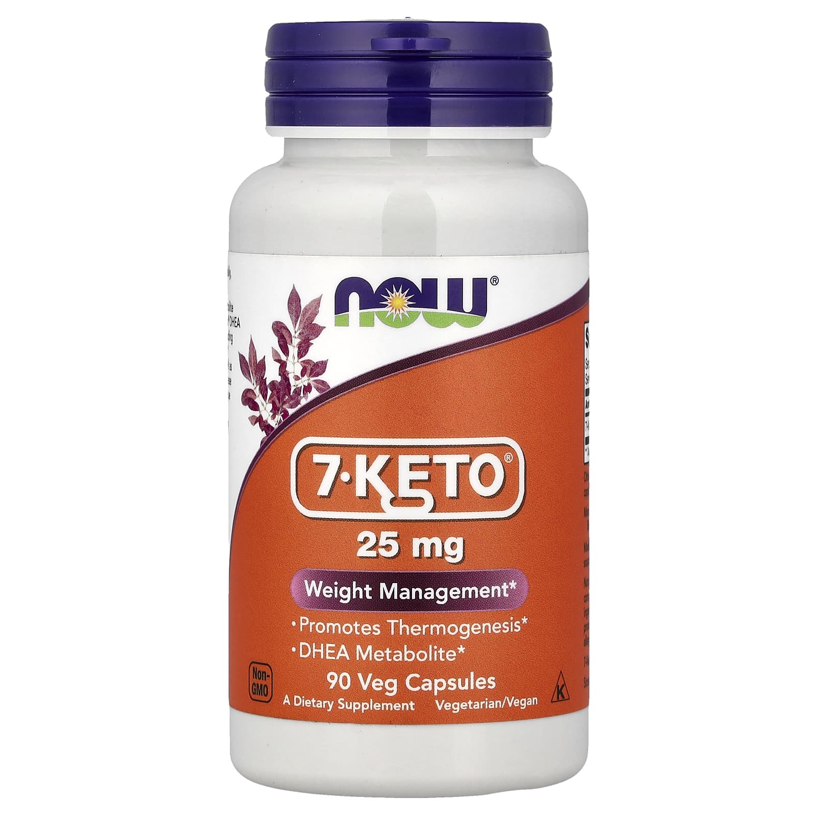 NOW Foods 7-KETO 25mg framsida