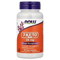 NOW Foods 7-KETO 25mg framsida