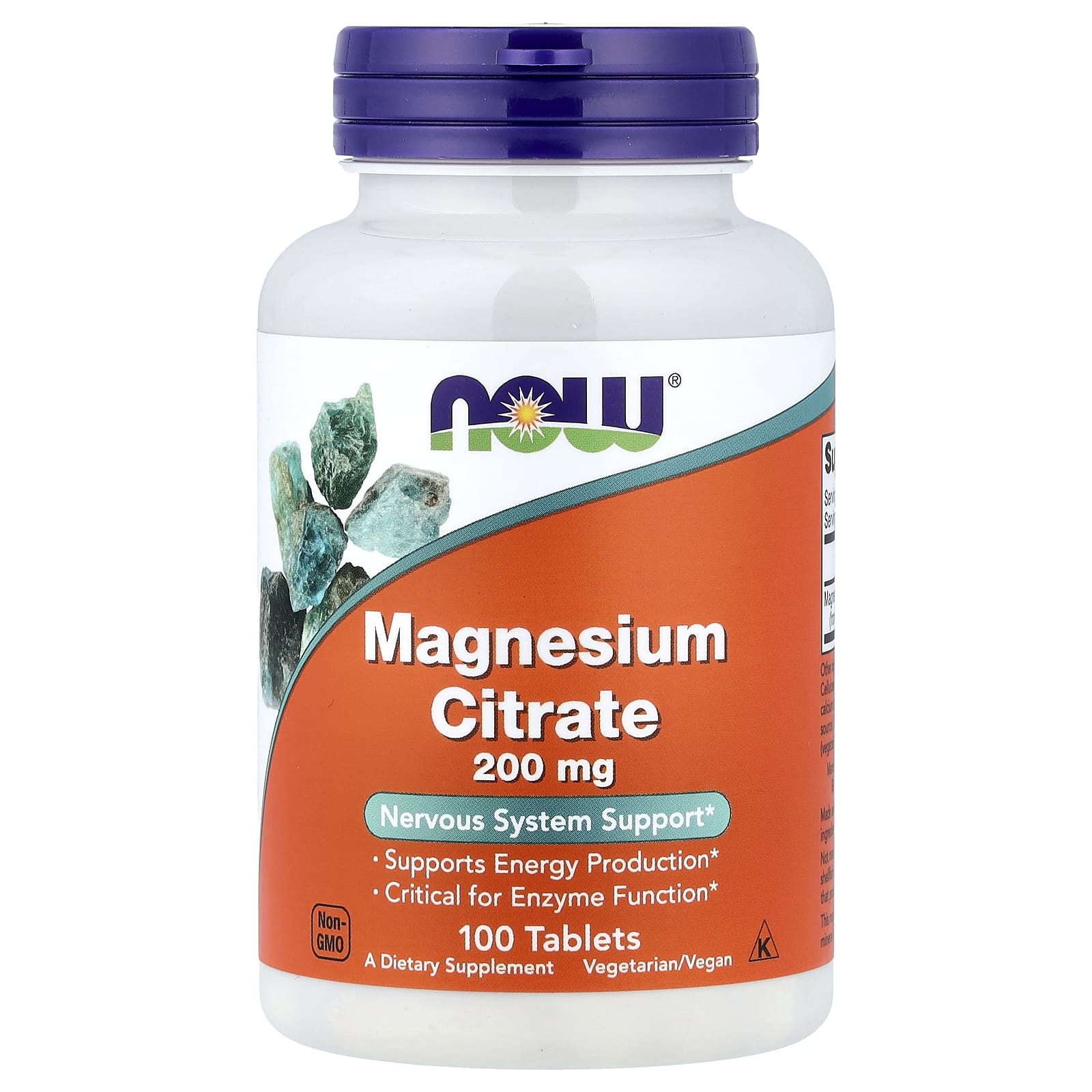 Now Foods - Magnesium Citrate