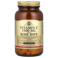 Vitamin C med Rosehöftsber baksida näringsfakta