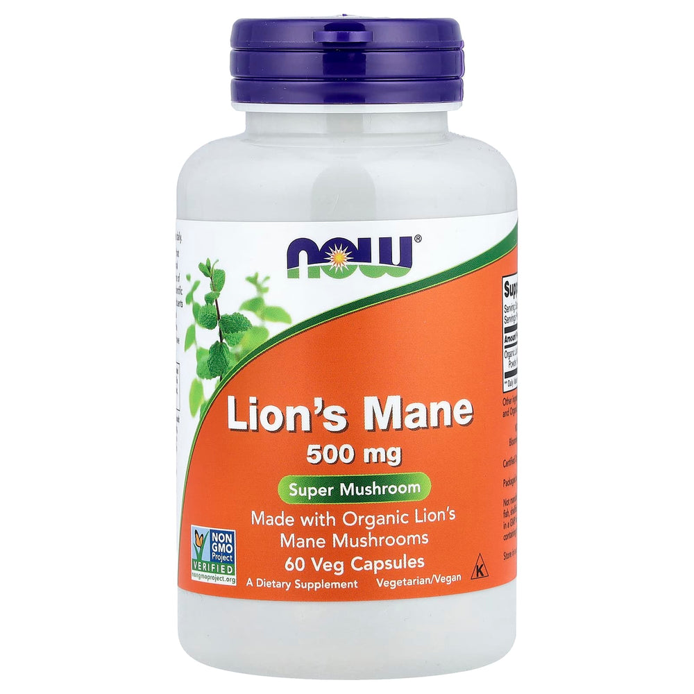 Lion's Mane – Lövinmanextrakt 500 mg baksida