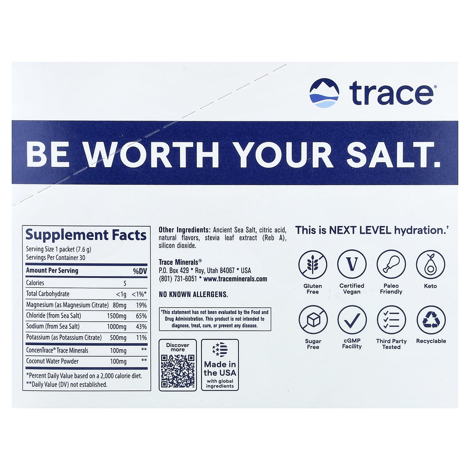 Trace Minerals - Zero Lyte