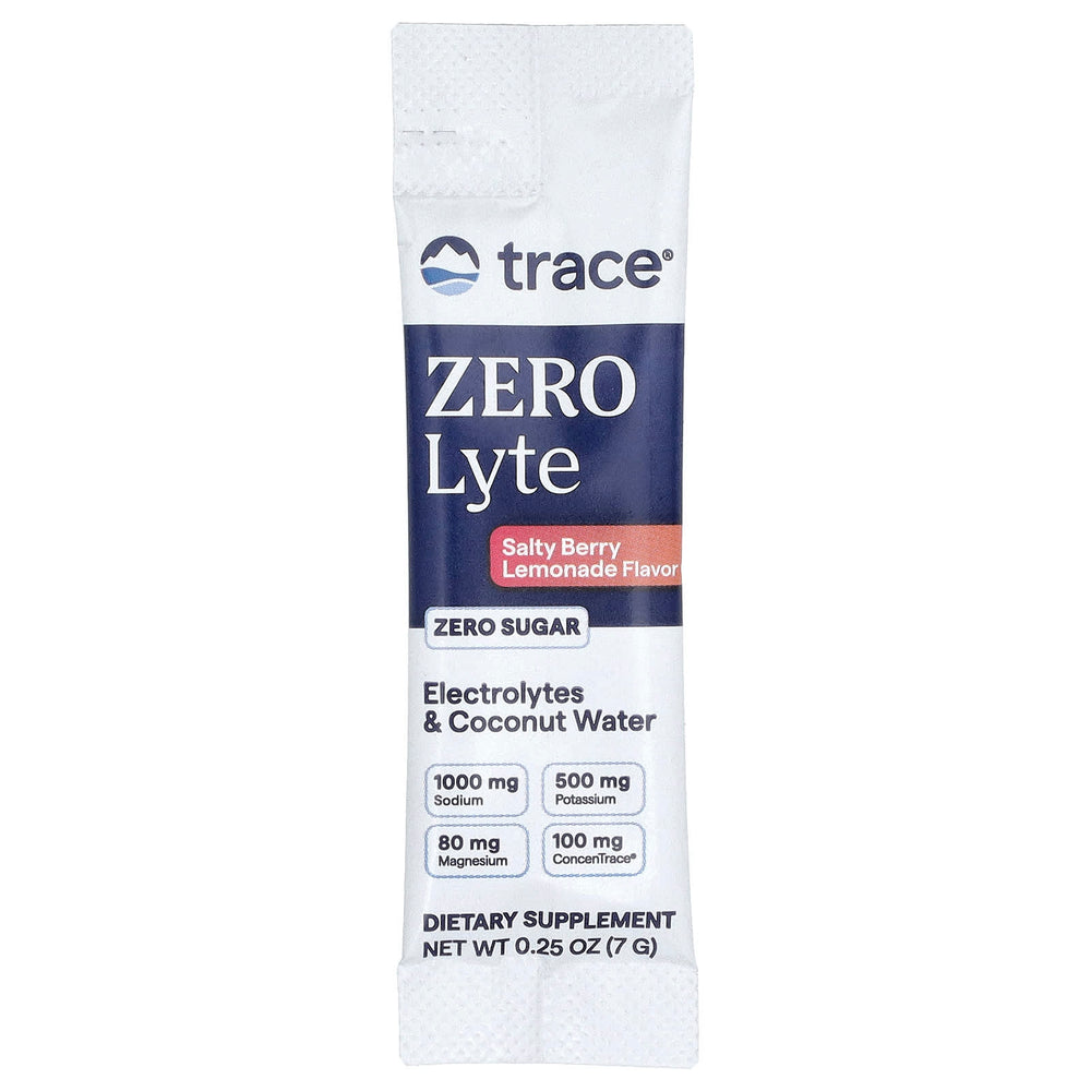 Zerolyte 30 sachets öppen förpackning
