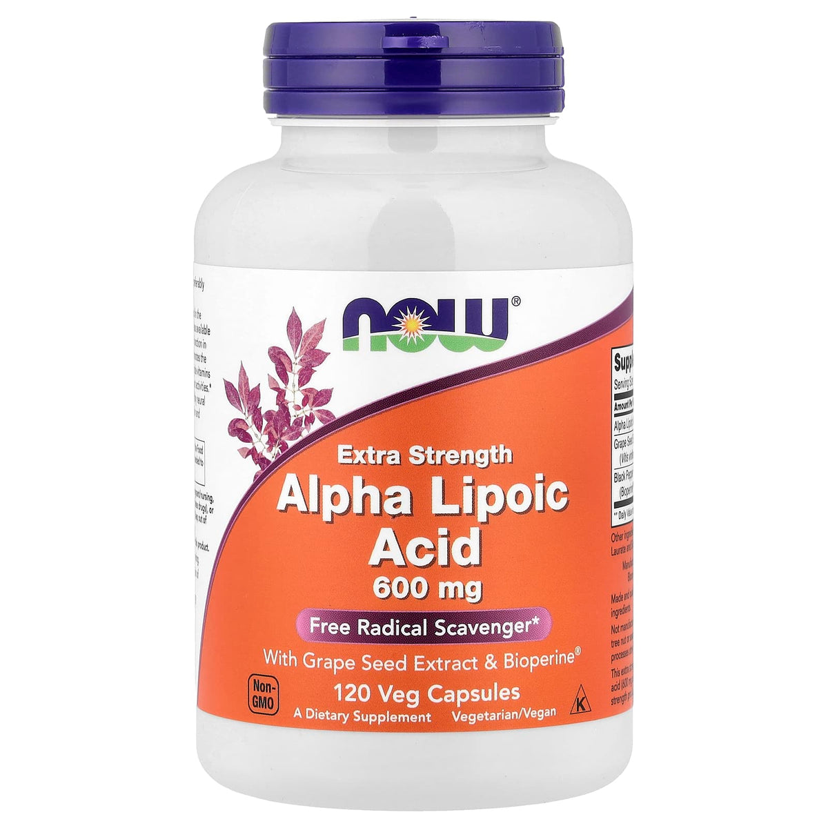NOW Foods - Alpha Lipoic Acid 600mg