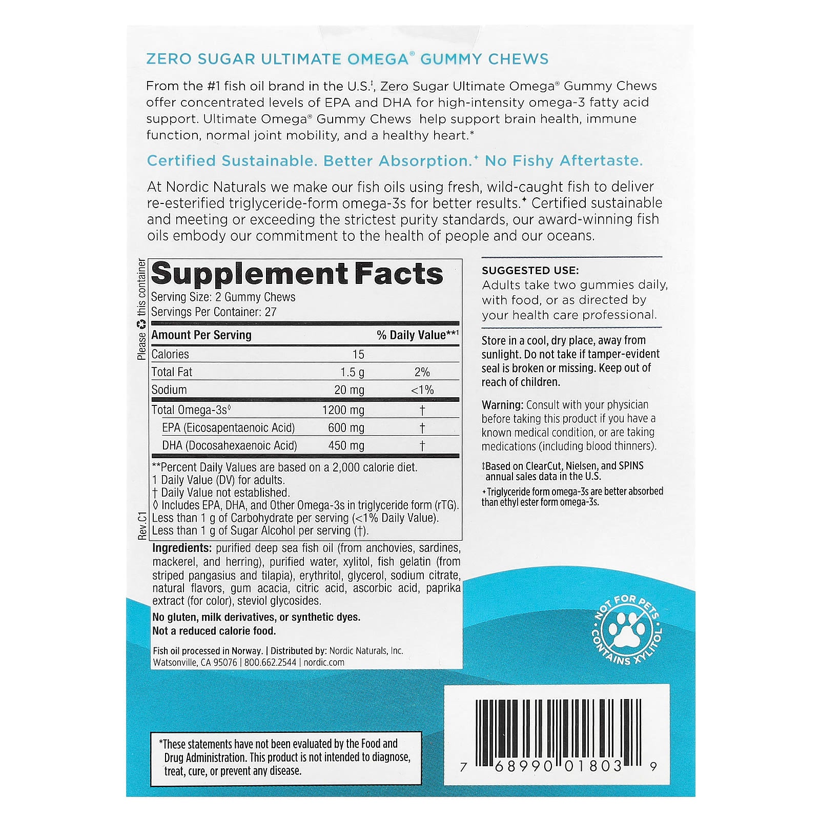 Nordic Naturals - Ultimate Omega