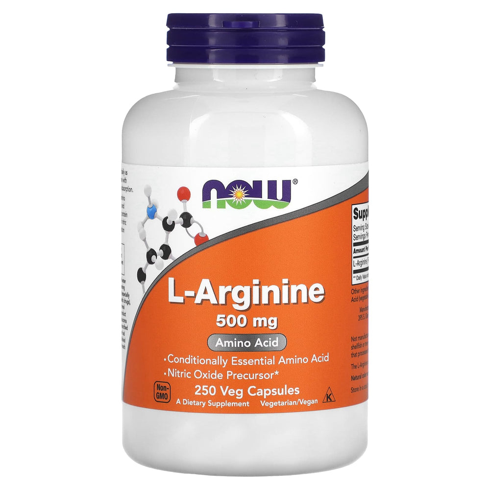 L-Arginin produktdetalj och märkning