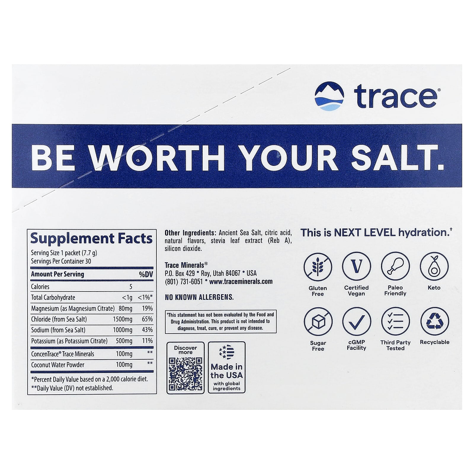 Trace Minerals - Zero Lyte