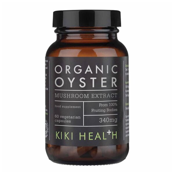 KIKI Health - Organic Oyster Mushroom Extract - 60 Caps