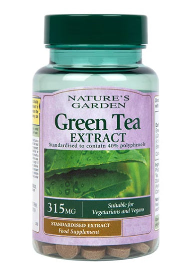 Green Tea Extract – 200 tabletter framsida