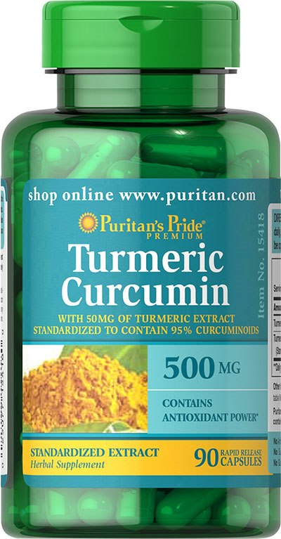 Puritan'S Pride - Turmeric Curcumin