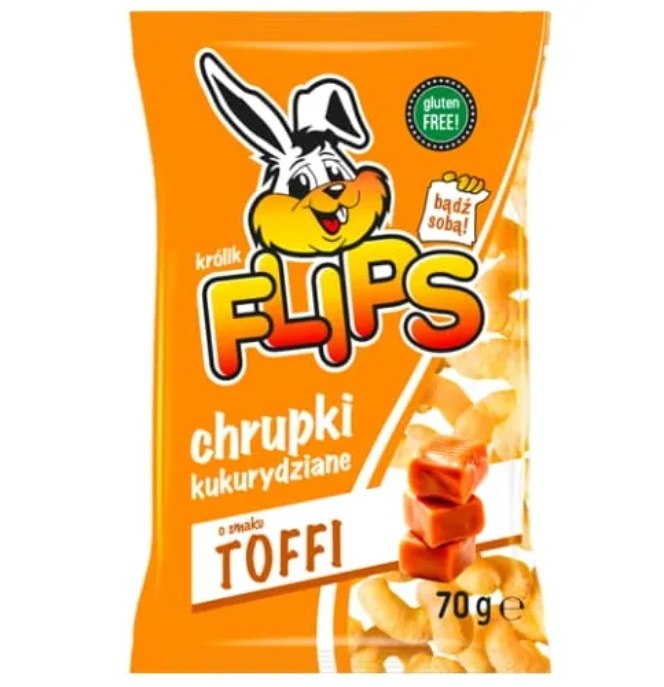 San - te - Flips Corn Crisps