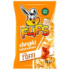 San - te - Flips Corn Crisps