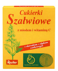 Reutter Sage Candy with Honey and Vitamin C baksida