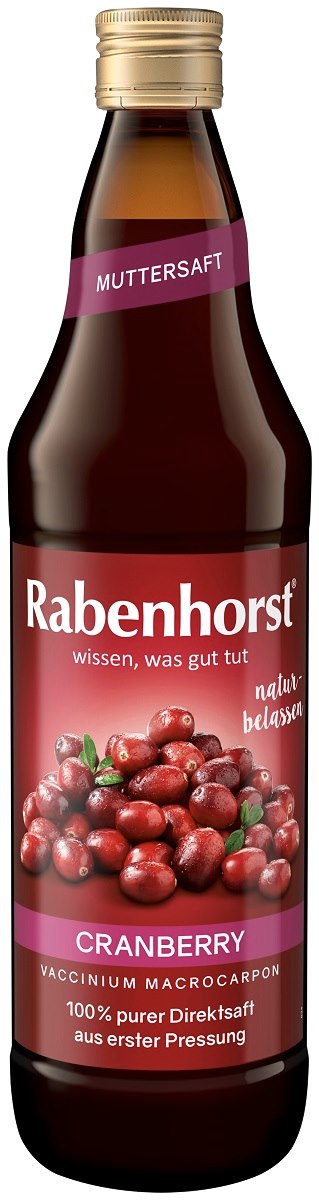 Rabenhorst Cranberry Juice 750ml framsida