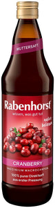 Rabenhorst Cranberry Juice 750ml framsida