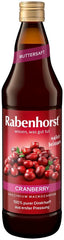 Rabenhorst Cranberry Juice 750ml framsida