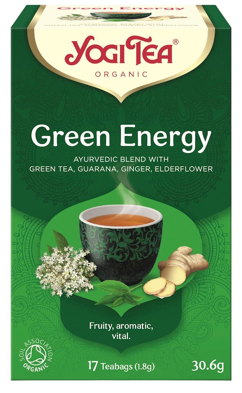 Yogi Tea Organic Herbal Tea framsida