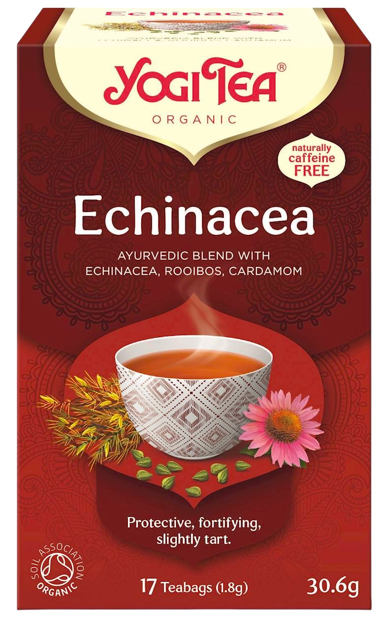 Yogi Tea Organic Herbal Tea teabags detalj