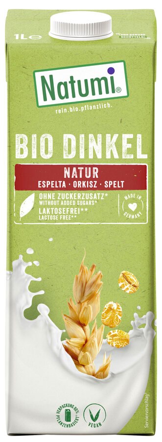 Natumi Organic Spelt Drink 1l framsida
