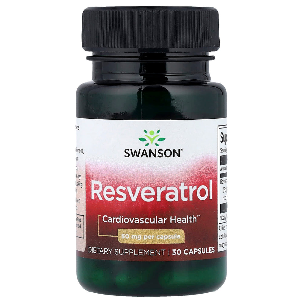 Swanson Resveratrol produktdetalj