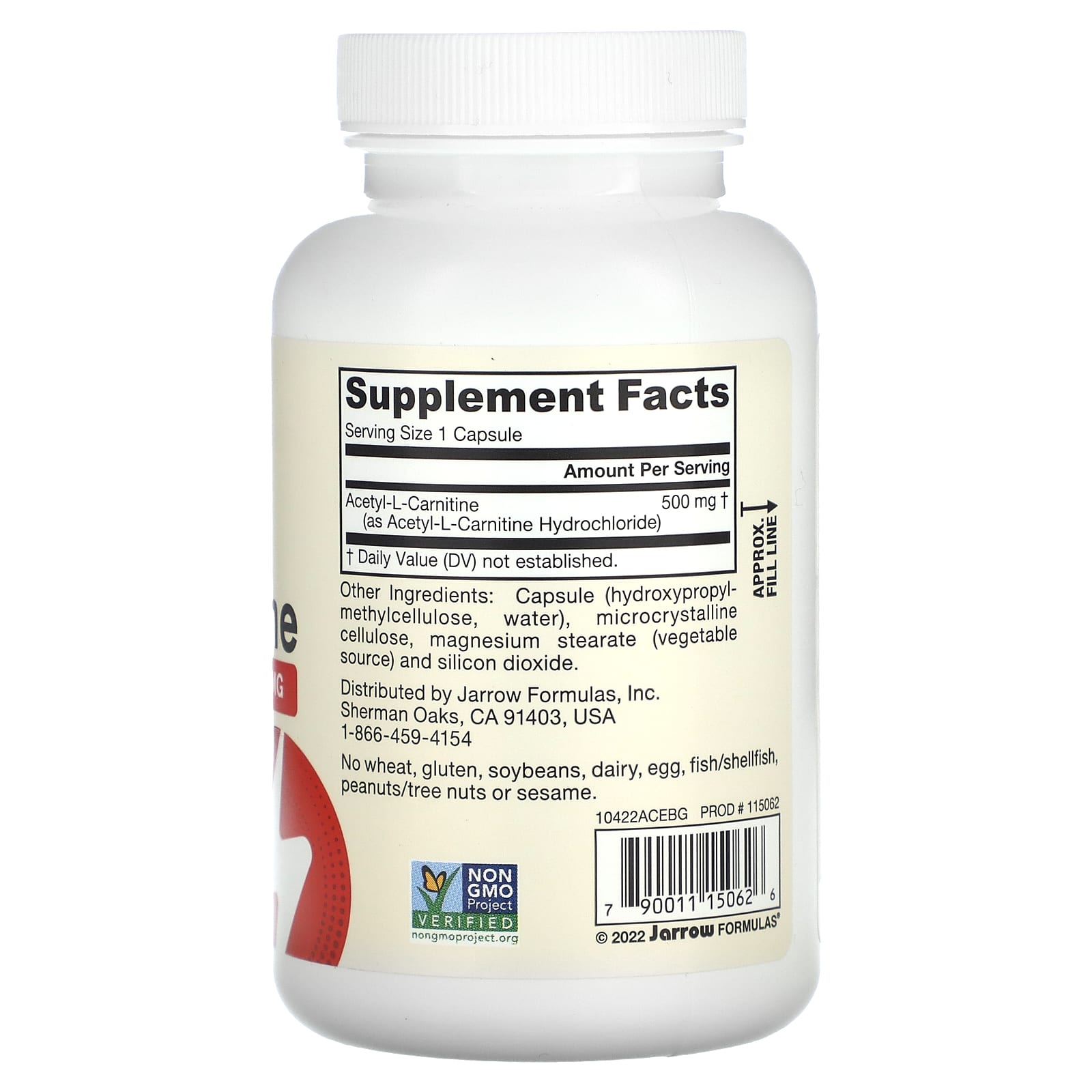 Jarrow Formulas - Acetyl L-Carnitine