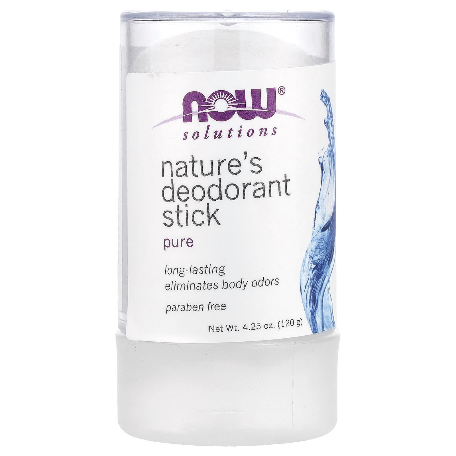 NOW Foods - Nature'S Deodorant Stick - 4.25oz (120g)