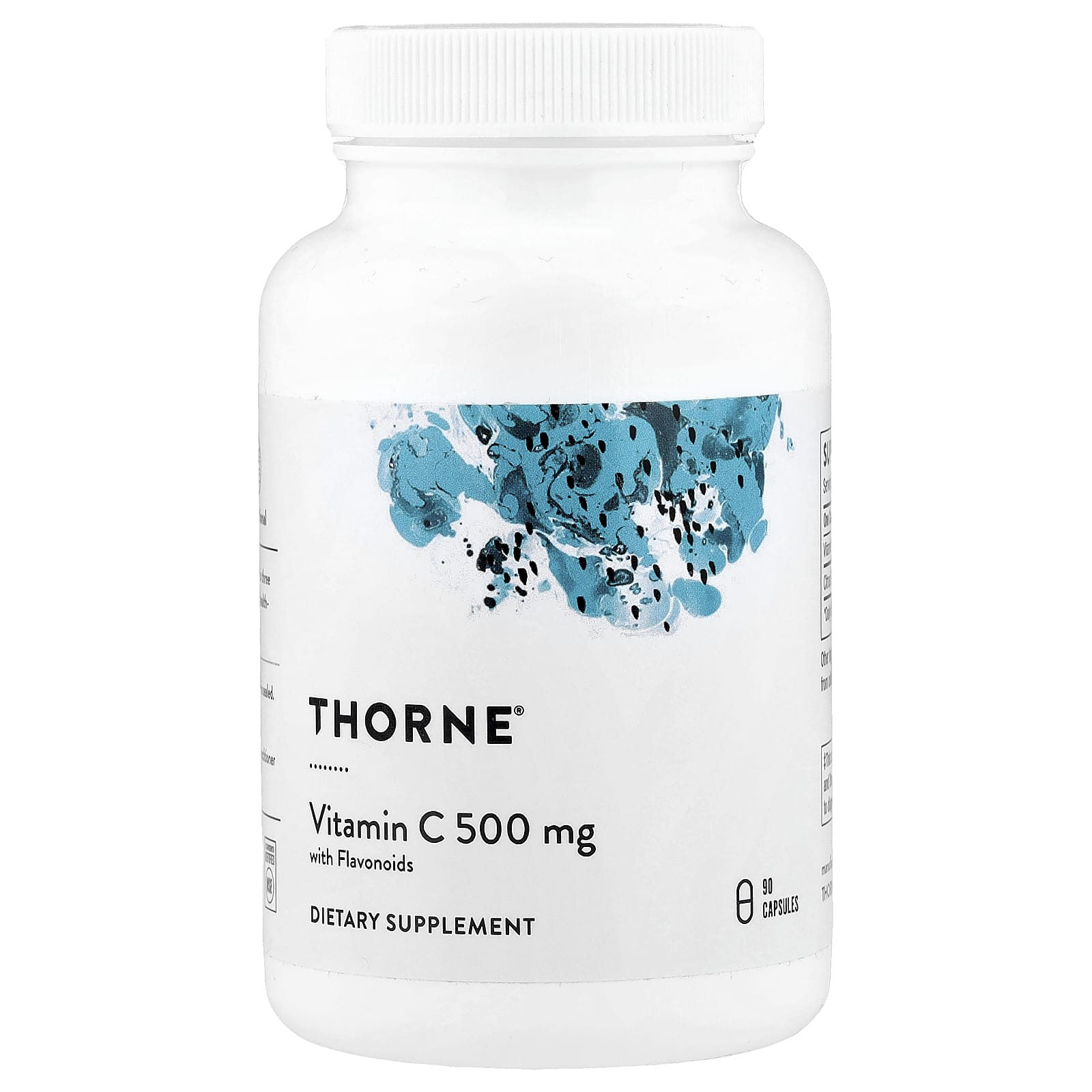 Thorne Vitamin C With Flavonoids 90 Caps framsida