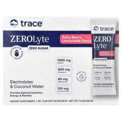 Zerolyte Electrolyte Drink Mix baksida näringsfakta