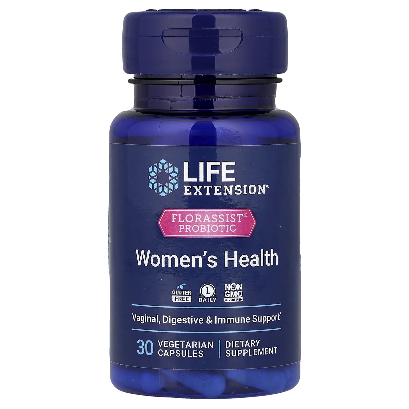 Life Extension - Florassist Probiotic Kvinders Sundhed - 30 Kapsler