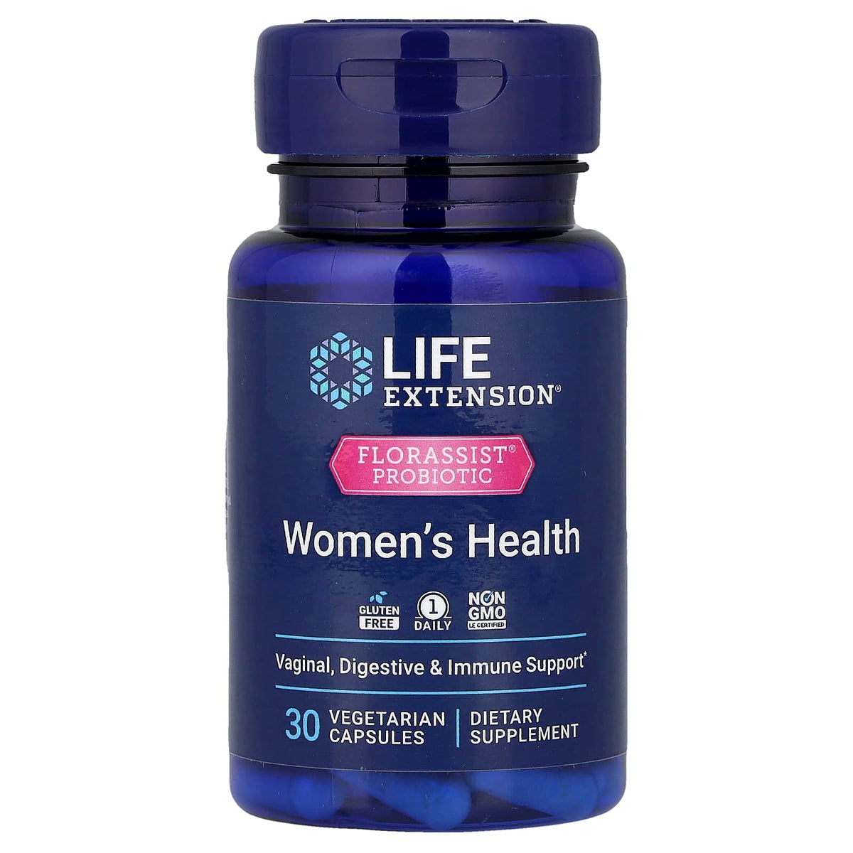 Life Extension - Florassist Probiotic Kvinders Sundhed - 30 Kapsler