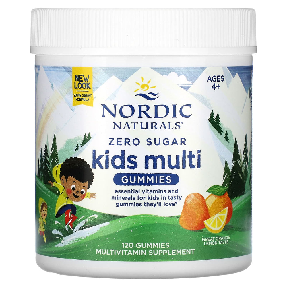 Kids Multi Zero Sugar – Apelsin & Citron baksida