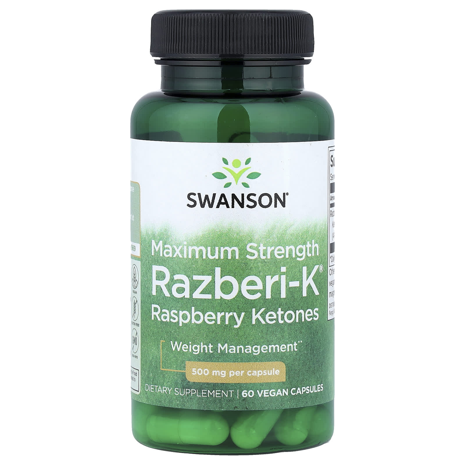 Swanson Raspberry Ketones framsida