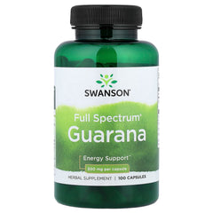 Full Spectrum Guarana baksida näringsfakta