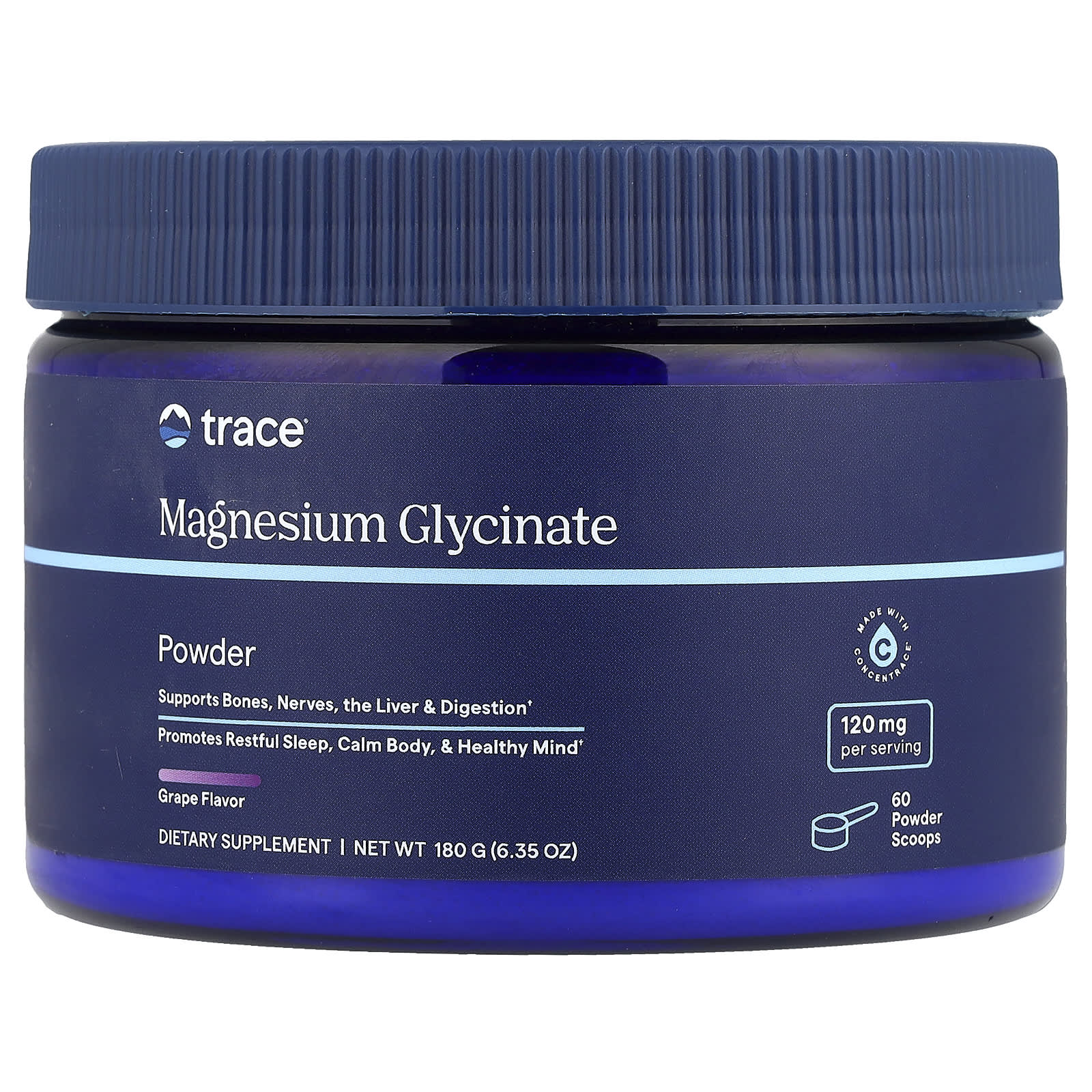 Trace Minerals - Magnesium Glycinaatti Jauhe