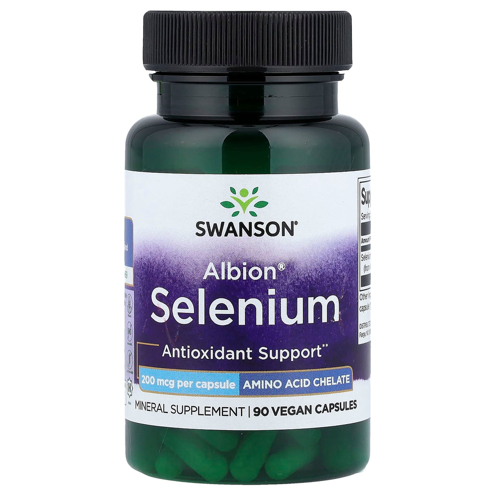 Swanson SelenoExcell Selenium förpackningssida
