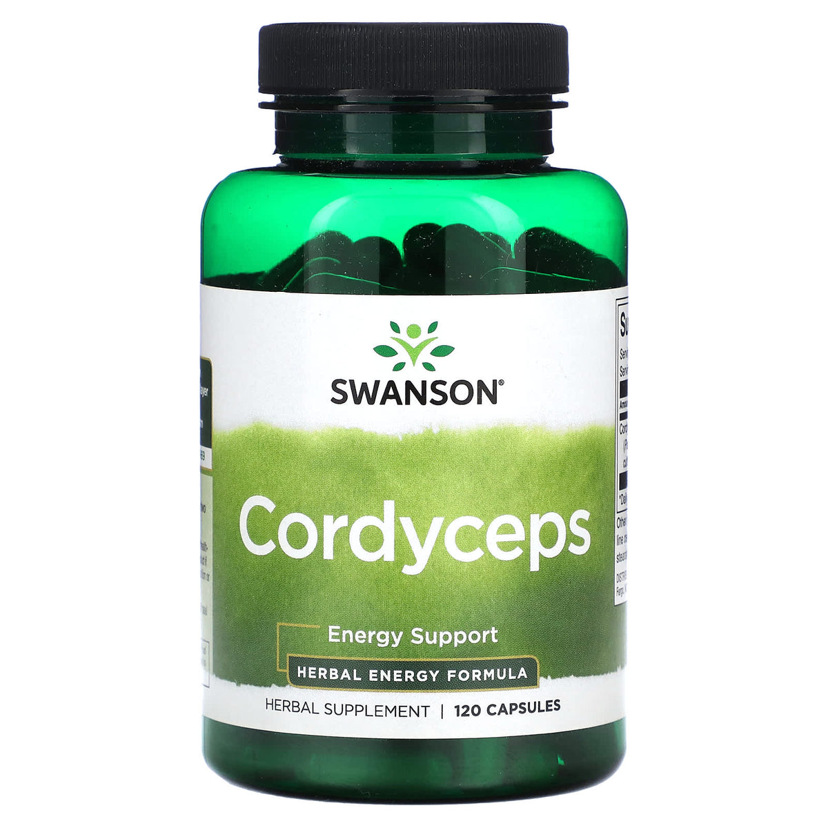 Cordyceps Svampextrakt baksida näringsfakta