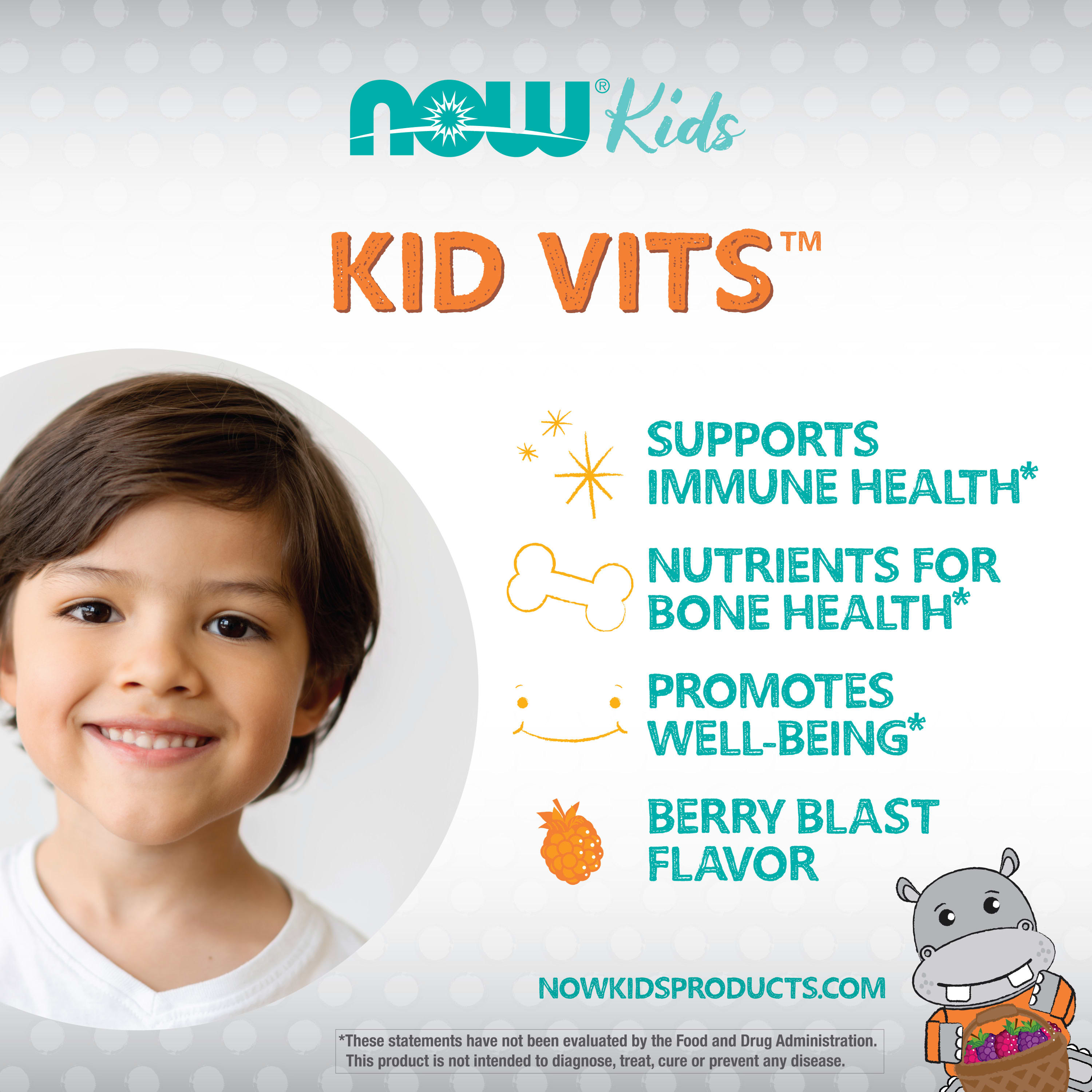 NOW Foods - Kid Vits - Children's Multivitamin
