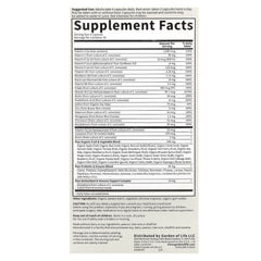 Garden Of Life Vitamin Code Men ingredienser
