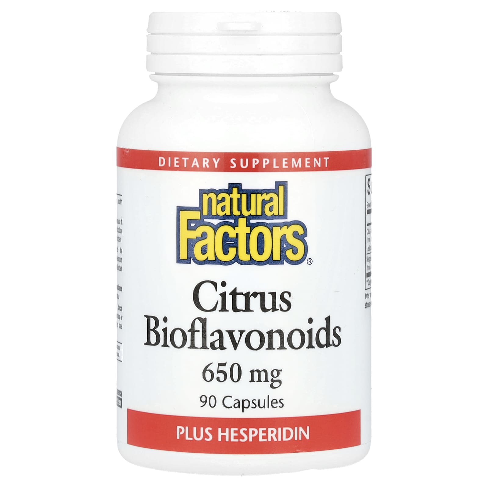 Natural Factors - Citrus Bioflavonoider - 90 Kapsler