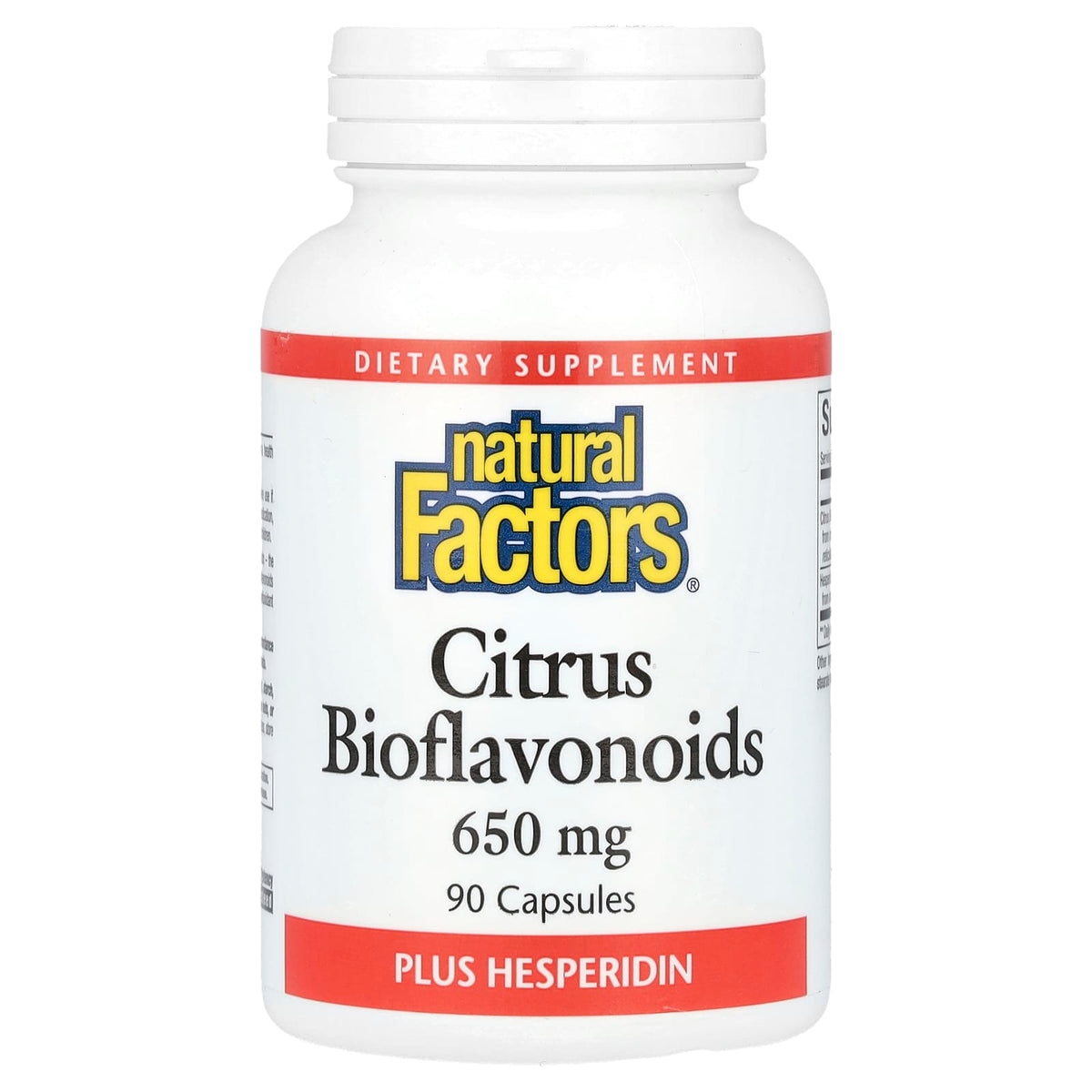 Natural Factors - Citrus Bioflavonoider - 90 Kapsler
