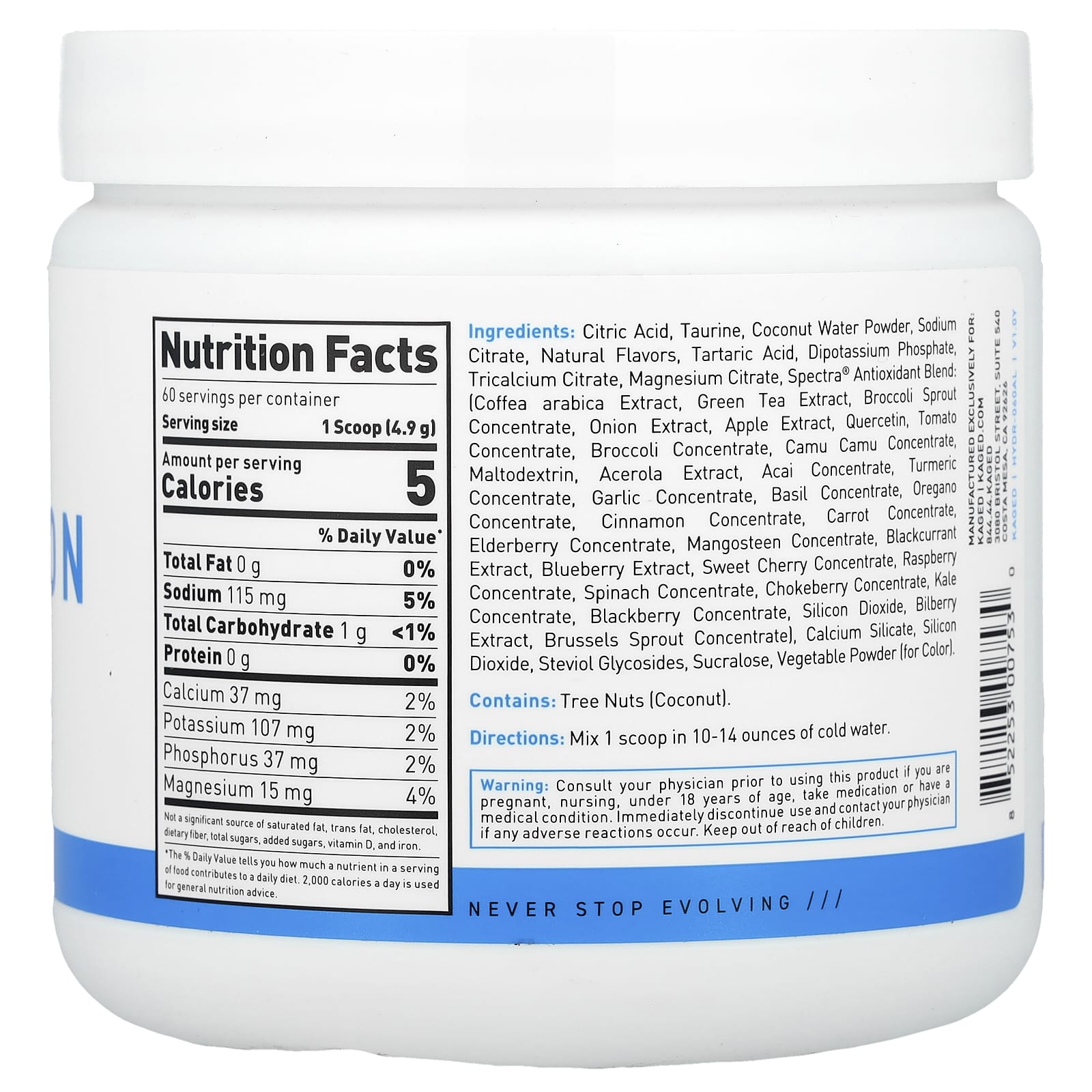 Kaged Muscle Hydration produktscen