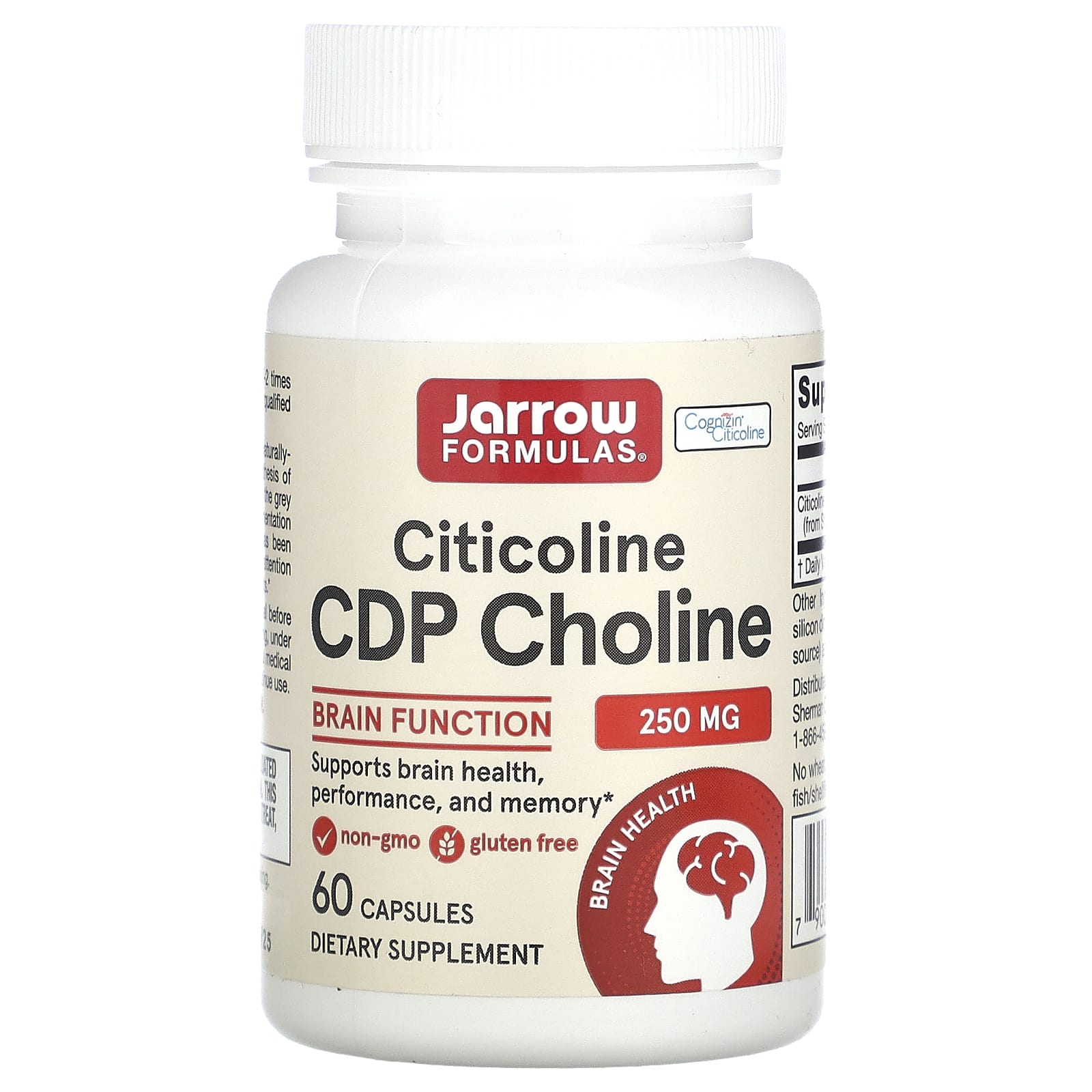 Jarrow Formulas - Citicoline Cdp Choline
