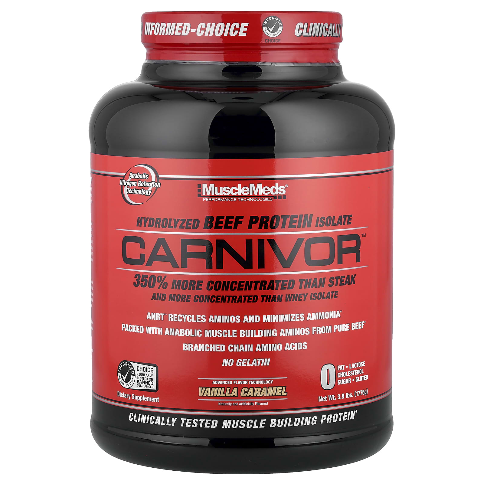 Carnivor Protein Pulver vanilj karamell smakbeskrivning