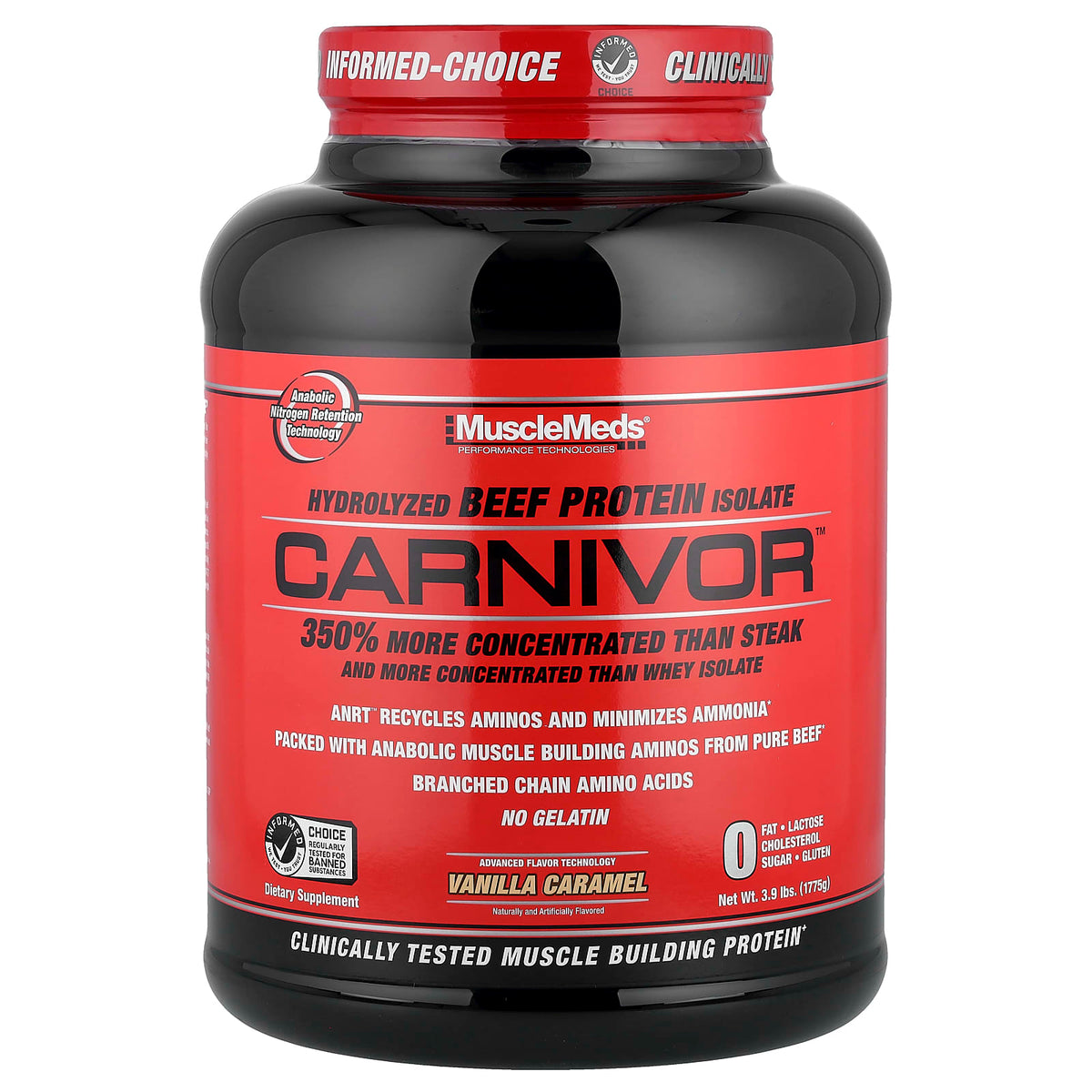 Carnivor Protein Pulver vanilj karamell smakbeskrivning