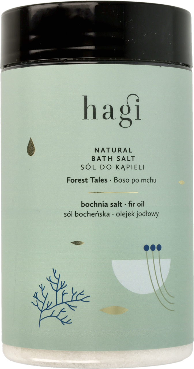 Hagi - Bath Salt Barefoot Through Moss 460g