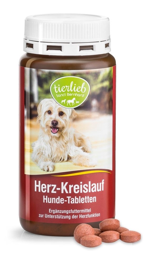 Tierlieb - Sydän- ja verisuonitabletit koirille - 180 tablettia