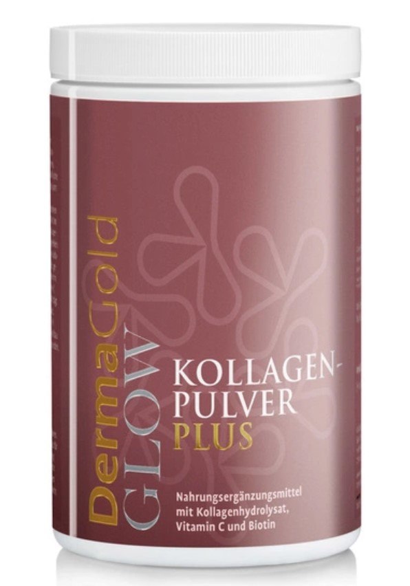 Dermagold Glow Collagen Powder Plus baksida näringsfakta