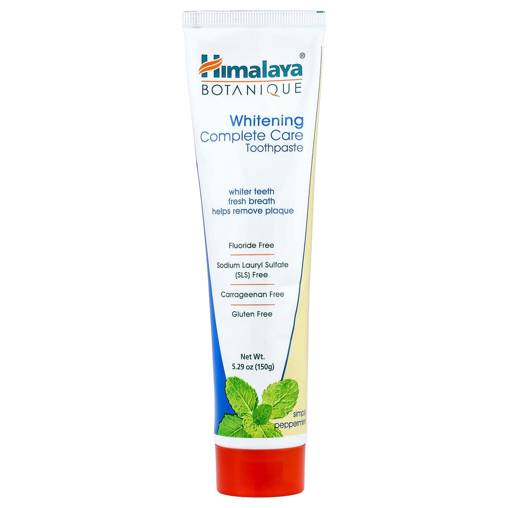 Himalaya Whitening Complete Care Toothpaste öppen tub