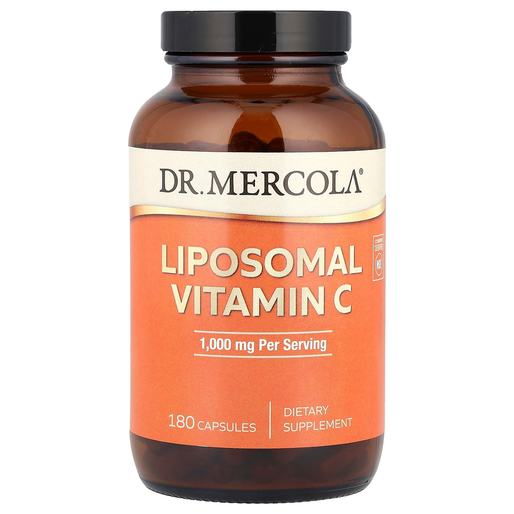 Dr. Mercola Liposomal Vitamin C öppen förpackning
