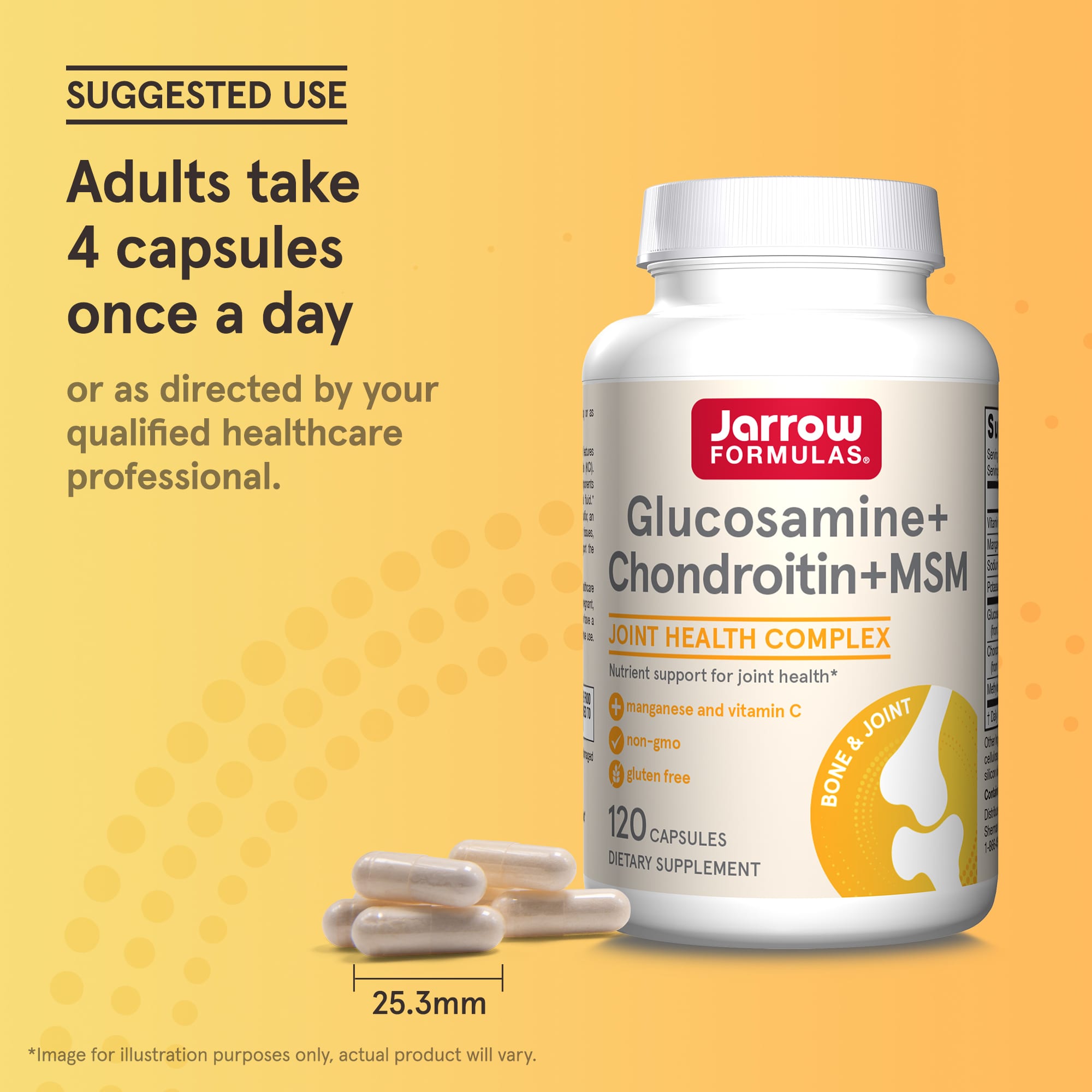Glukosamin + Kondroitin + MSM lagringsinstruktioner
